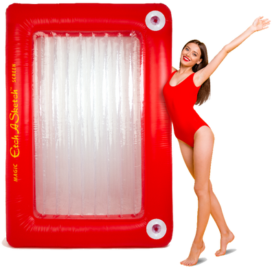 Etch A Sketch Giant Inflatable Float